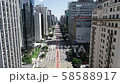 Avenida Paulista in Sao Paulo city, Brazil 58588917