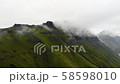 Aerial view of Faroe Islands, a territory of Denmark in the Atlantic Ocean. 58598010