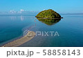 Spectacular sandbar beach in Philippines 58858143