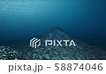 Oceans Pollution - Tires Cemetary Underwater 58874046