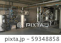 bio gas generation equipment pipes and tanks in water treatment plant. Panorama 59348858