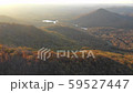 4k Aerial Sunset at Georgia Mountains in Eagles Rest during the fall in Jasper 59527447