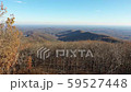 4K Aerial Fall Landscape at Georgia Moutains during the fall in Jasper 59527448