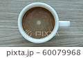 top view of a cup of coffee 60079968