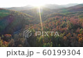 4K Aerial Fall Landscape at Georgia Mountains during the fall 60199304