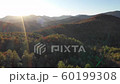 4K Aerial Fall Landscape at Georgia Mountains during the fall 60199308