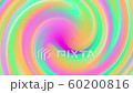 ピンクと緑の渦 60200816