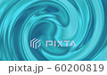 薄い青の渦 60200819