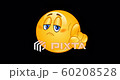 Animation of a no emoji emoticon wagging his finger. Including alpha channel. 60208528
