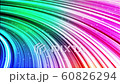カラフルなカーブ 60826294