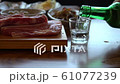 Video Slow Motion,Soju Korean Food. 61077239