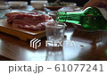 Video Slow Motion,Soju Korean Food. 61077241