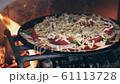 Wood stove pizza 61113728