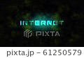 Techno INTERNET text animation 61250579