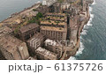 Gunkanjima exterior drone aerial view 61375726