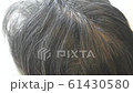 60多歲男性的頭髮的特寫 61430580