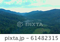 aerial view of mountains landscape. spring time 61482315