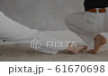 Trainer and student in dance training in the hall 61670698