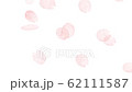 桜の花びらが散るアニメーション・水彩 62111587