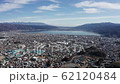 Lake Suwa aerial view from near Okaya interchange 62120484