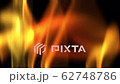 Abstract flame slow motion. Background. 62748786