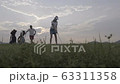 couple lover playing golf together in the course, try to keep golf ball away from the rough to fairway, difficult time stay together in the family concept 63311358
