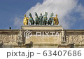 Quadriga on the Arc de Triomphe du Carrousel - Paris, France 63407686