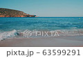 Ibiza Cala Bassa Beach Washed by the Transparent Waves 63599291