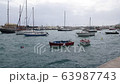 Boat floating on the sea in Malta 63987743