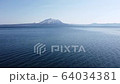 支笏湖　ドローン 64034381