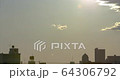 日の出のタイムラプス 64306792
