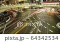 Shibuya crossing timelapse 64342534