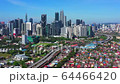 Aerial view of Kuala Lumpur skyline cityscape 64466420