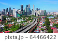 Aerial view of Kuala Lumpur skyline cityscape 64466422