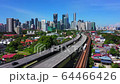 Aerial view of Kuala Lumpur skyline cityscape 64466426