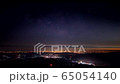 Milky way with city lights, timelapse Milky way with city lights, timelapse 65054140