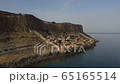 View from the sea of promenade in Greece 65165514