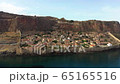 View from the sea of promenade in Greece 65165516