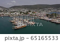 Top view of Mediterranean sea, Bodrum, Turkey 65165533