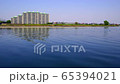 Looking at the Komae City area (north side) from the Tama River in Noboto, Tama-ku, Kawasaki City 65394021