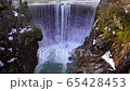 Yubuki no Taki and Takitsubo at the foot of Mt. Tanigawa in Gunma Prefecture in winter 65428453