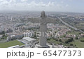 Aerial view Christ the King church in Lisbon 65477373
