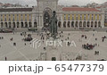 Aerial view of statue in Commerce Square 65477379