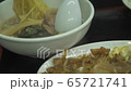 ラーメンセットのアップ 65721741
