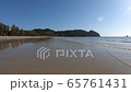 beautiful scene, tropical sea and beach. 65761431