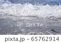 海_砂浜_波打ち際_ループ再生03 65762914