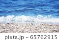 海_砂浜_波打ち際_ループ再生02 65762915