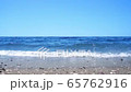 海_砂浜_波打ち際_ループ再生01 65762916