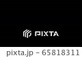 abstract pattern in and out alpha channel, best use in video editing and transition 65818311