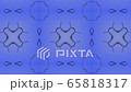 absctract hexagonal pattern motion background, digital technology background 65818317